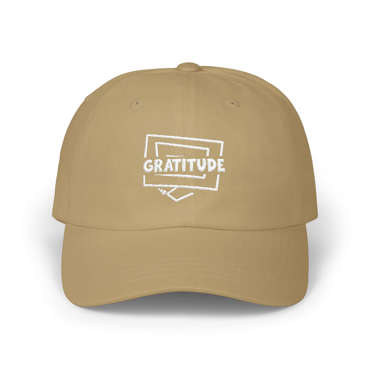 Gratitude Dad Cap – Embroidered Casual Baseball Hat