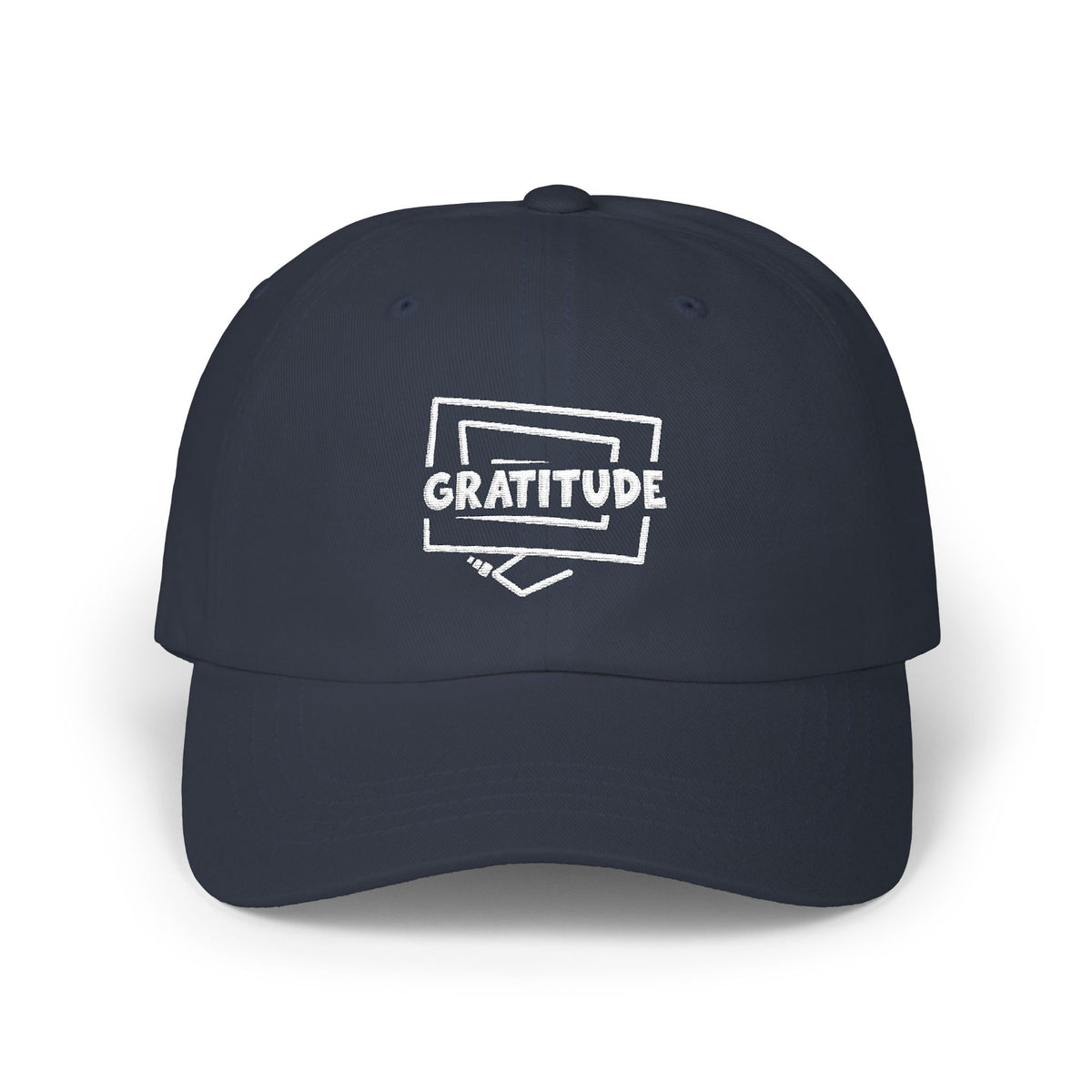 Gratitude Dad Cap – Embroidered Casual Baseball Hat
