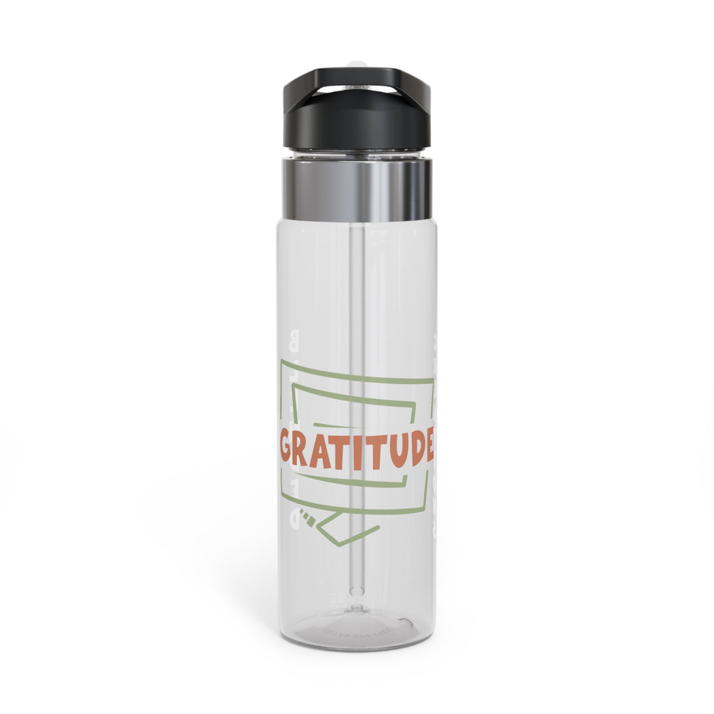 Gratitude 20oz Sport Bottle