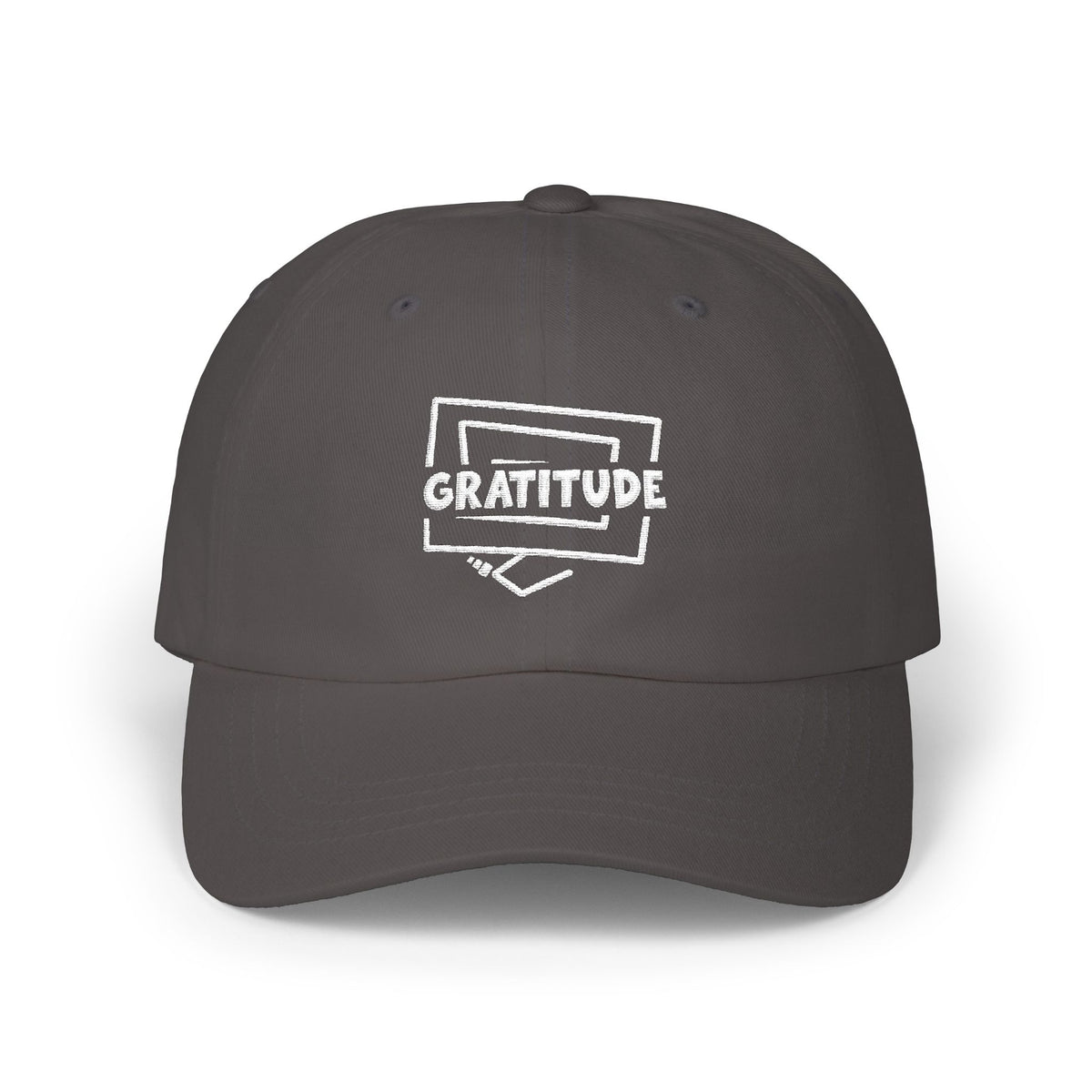 Gratitude Dad Cap – Embroidered Casual Baseball Hat