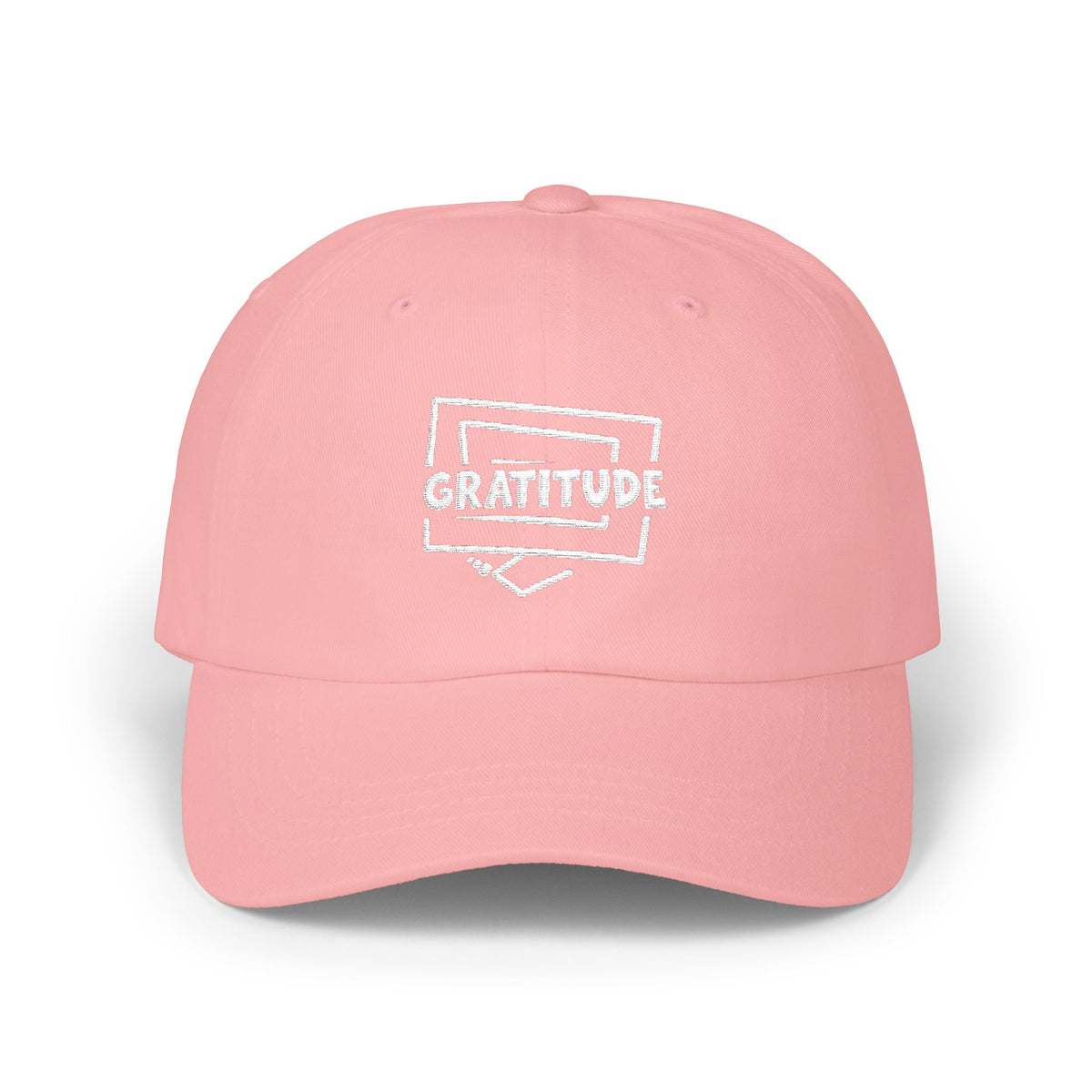 Gratitude Dad Cap – Embroidered Casual Baseball Hat