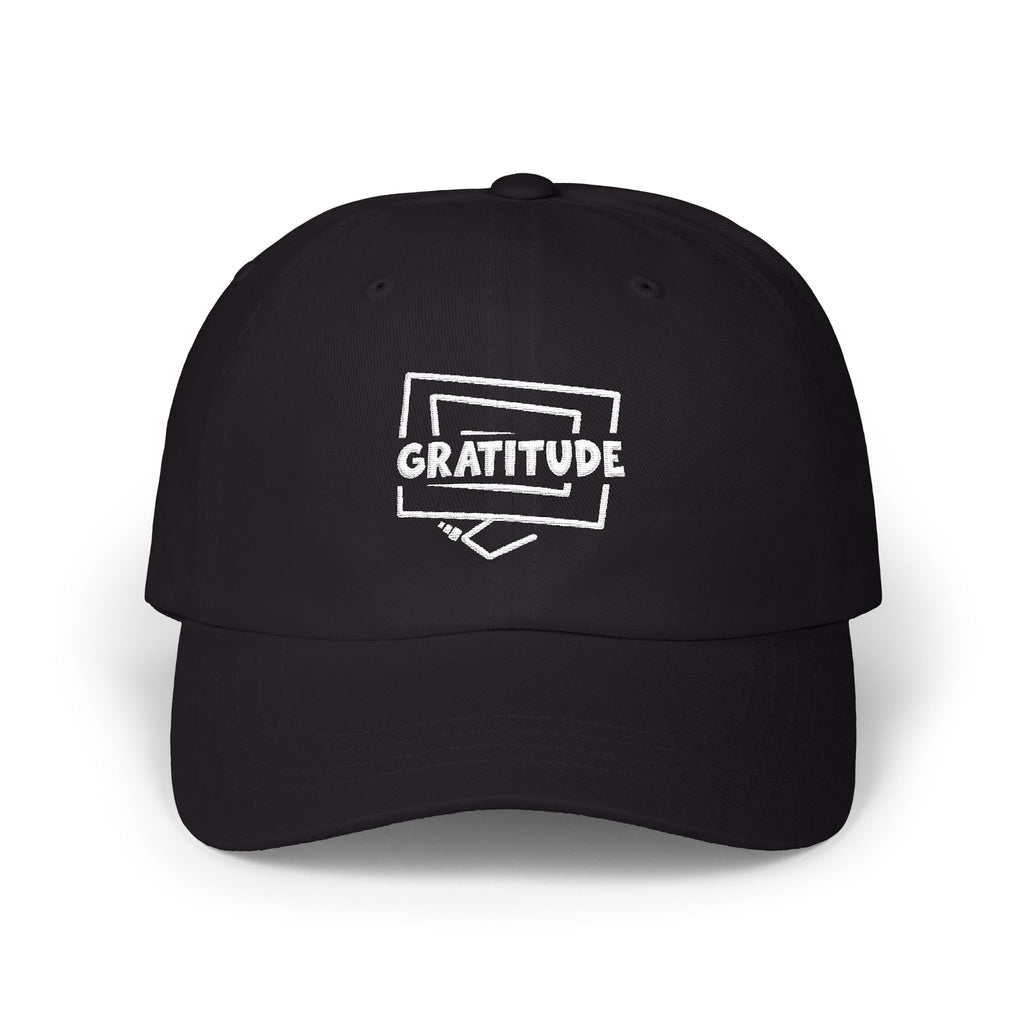 Gratitude Dad Cap – Embroidered Casual Baseball Hat