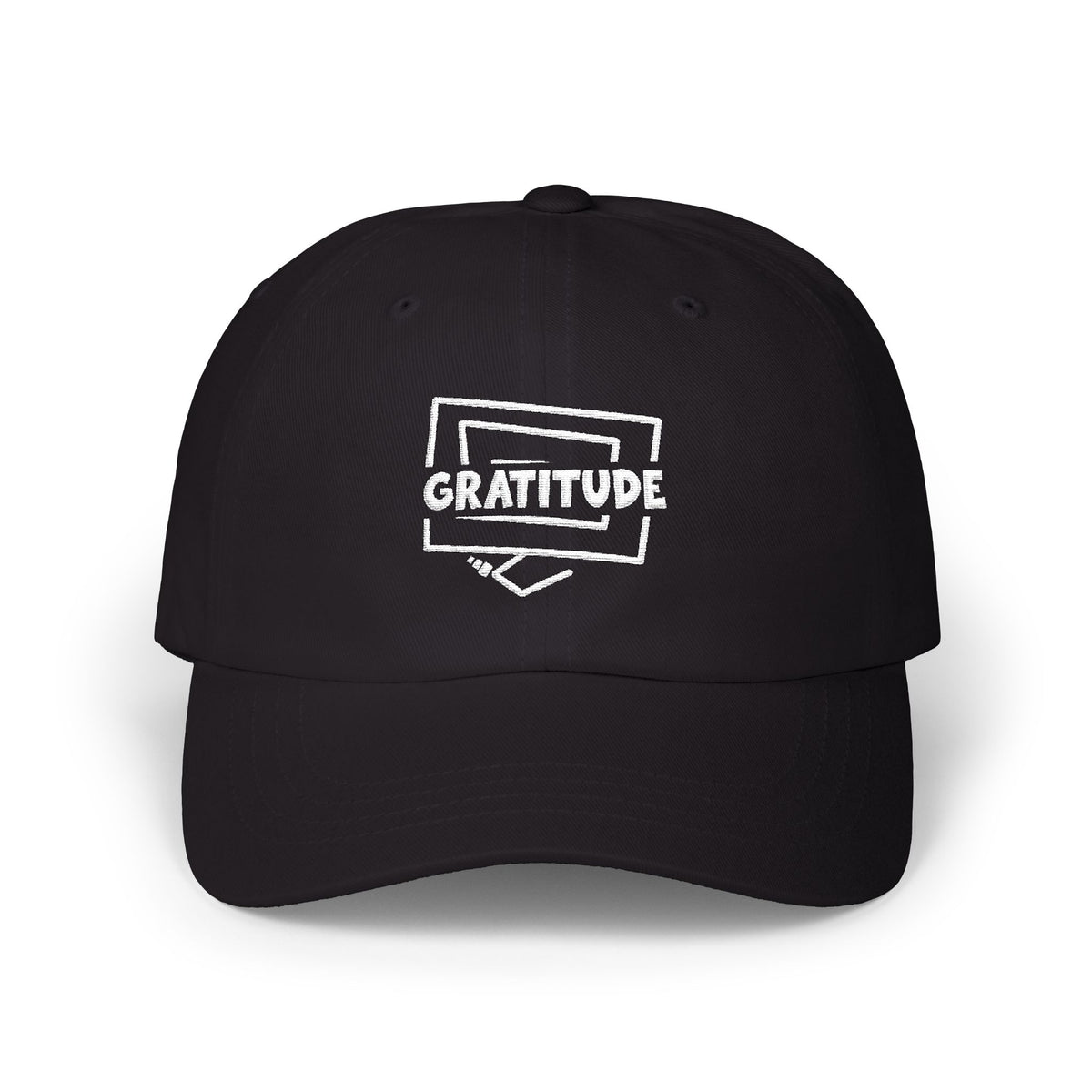 Gratitude Dad Cap – Embroidered Casual Baseball Hat