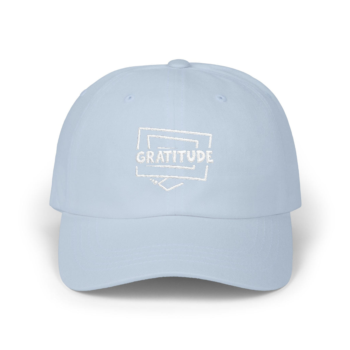 Gratitude Dad Cap – Embroidered Casual Baseball Hat