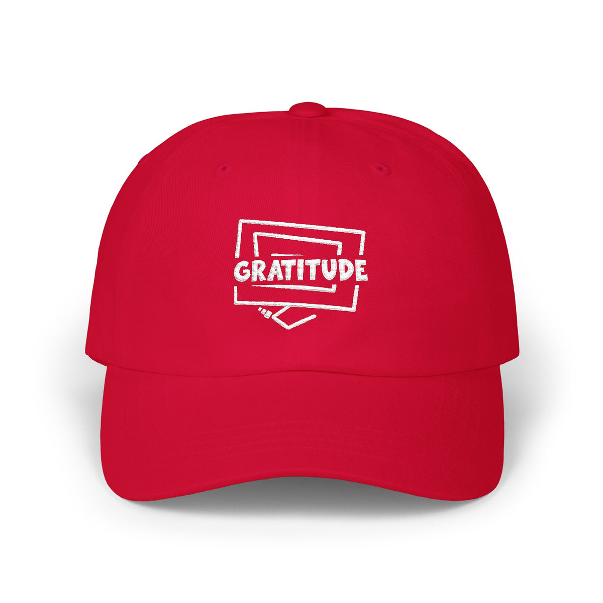 Gratitude Dad Cap – Embroidered Casual Baseball Hat
