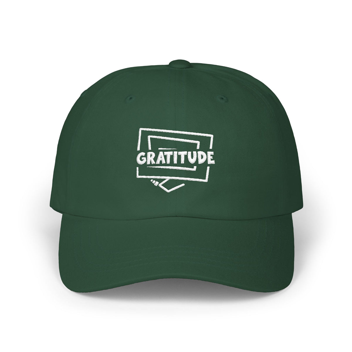 Gratitude Dad Cap – Embroidered Casual Baseball Hat