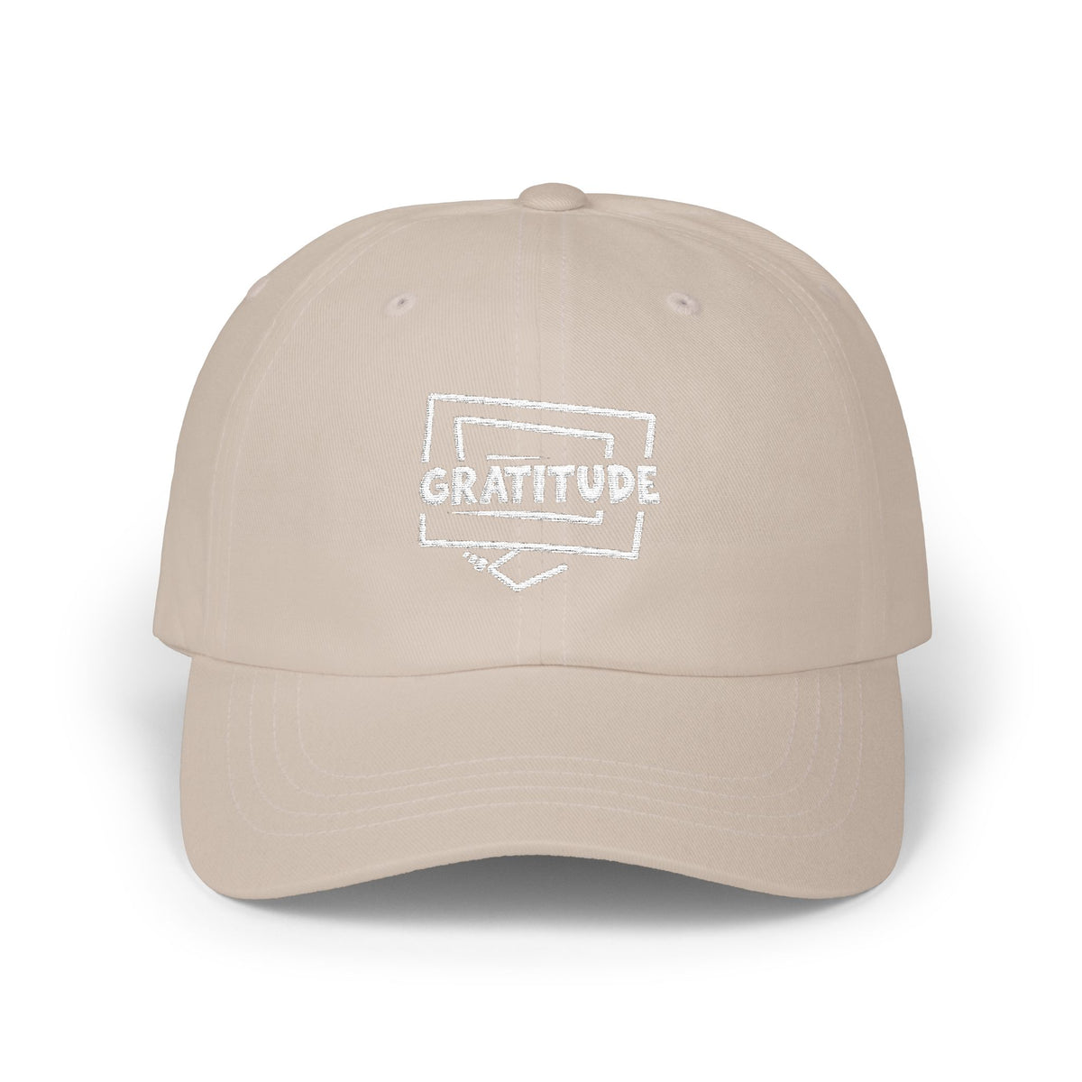 Gratitude Dad Cap – Embroidered Casual Baseball Hat